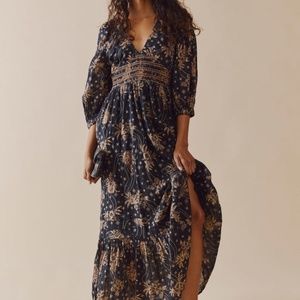 Free People Golden Hour Maxi Dress, XS, NWT